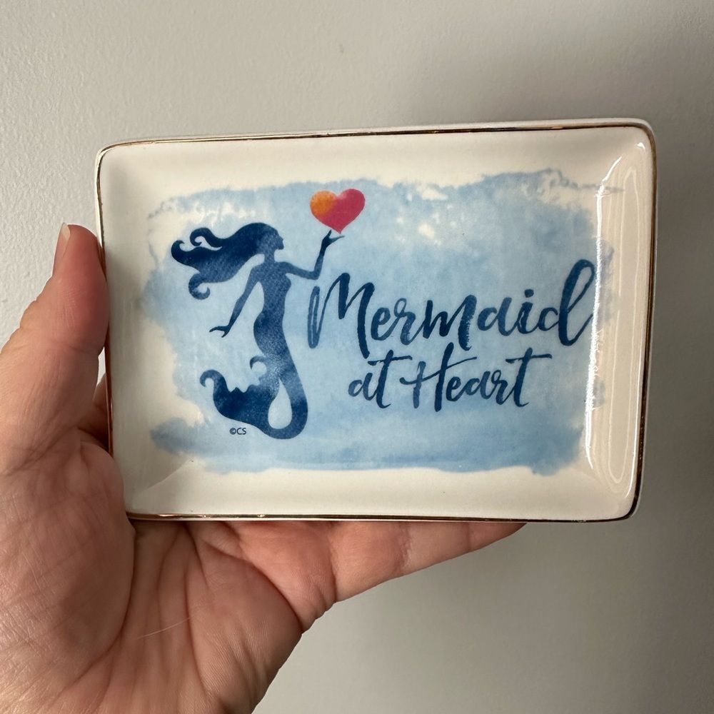 New with tags magical mermaid trinket dish